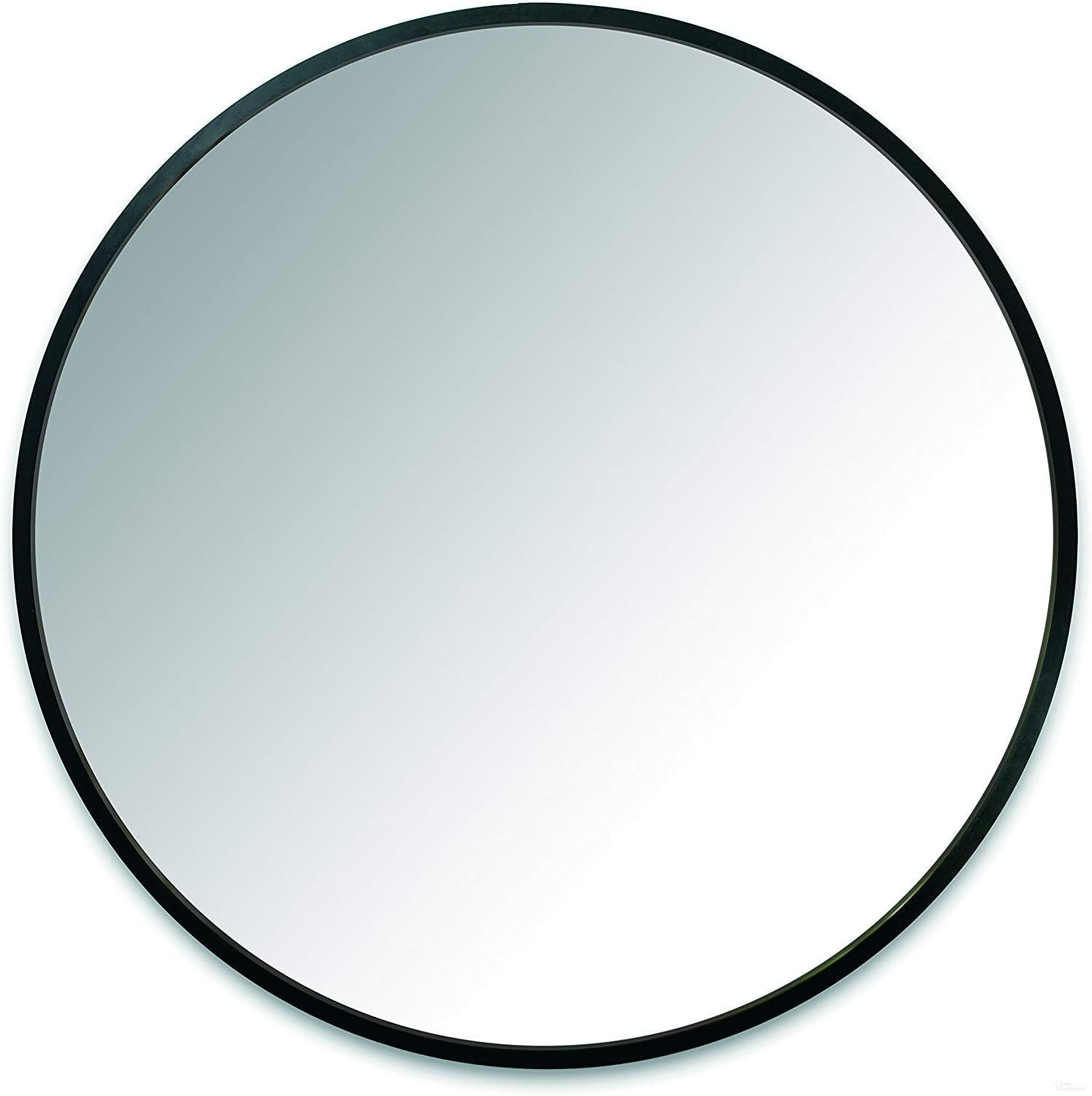 The appearance of Eternity Black Round Mirror MR4818BK designed by Elegant Lighting in the transitional interior design. This black piece of furniture  was selected by 1StopBedrooms from Eternity Collection to add a touch of cosiness and style into your home. Sku: MR4818BK. Material: Metal.