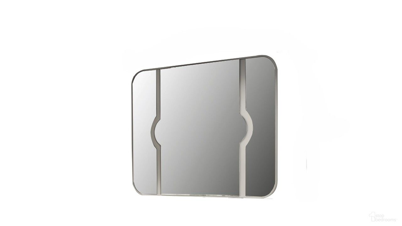 The appearance of Eternity Mirror In Beige designed by Galaxy Home Furnishings in the modern / contemporary interior design. This beige piece of furniture was selected by 1StopBedrooms from Eternity Collection to add a touch of cosiness and style into your home. Sku: 601955554299. Material: Solid Wood.