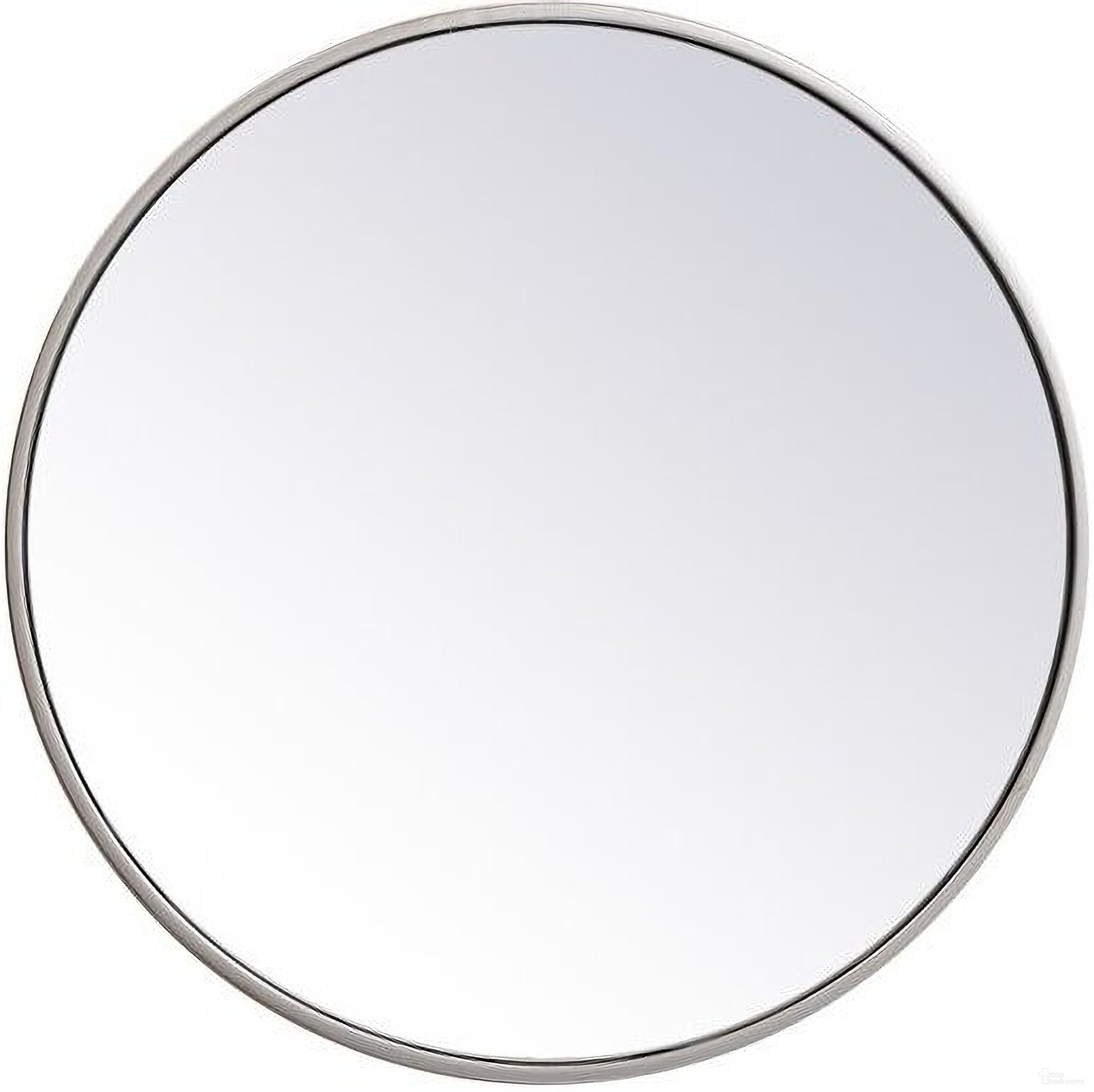 The appearance of Eternity Silver Round Mirror MR4821S designed by Elegant Lighting in the transitional interior design. This silver piece of furniture was selected by 1StopBedrooms from Eternity Collection to add a touch of cosiness and style into your home. Sku: MR4821S. Material: Metal.