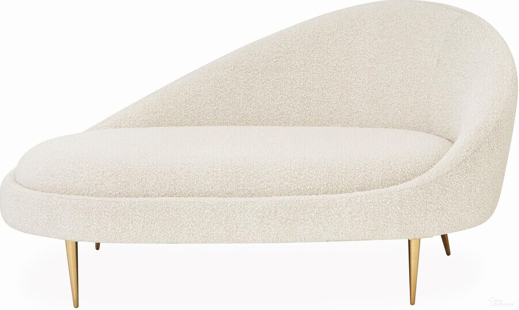 The appearance of Ether Right Arm Facing Chaise In Olympus Oatmeal designed by Jonathan Adler in the modern / contemporary interior design. This olympus oatmeal piece of furniture was selected by 1StopBedrooms from Ether Collection to add a touch of cosiness and style into your home. Sku: 32681. Material: Polyester.