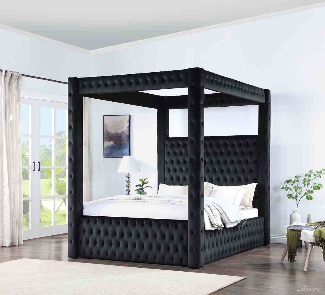Etherea Queen Bed In Black