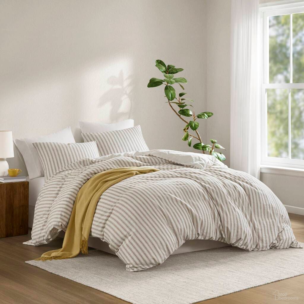 Etta 3Pcs Duvet Set In Tan