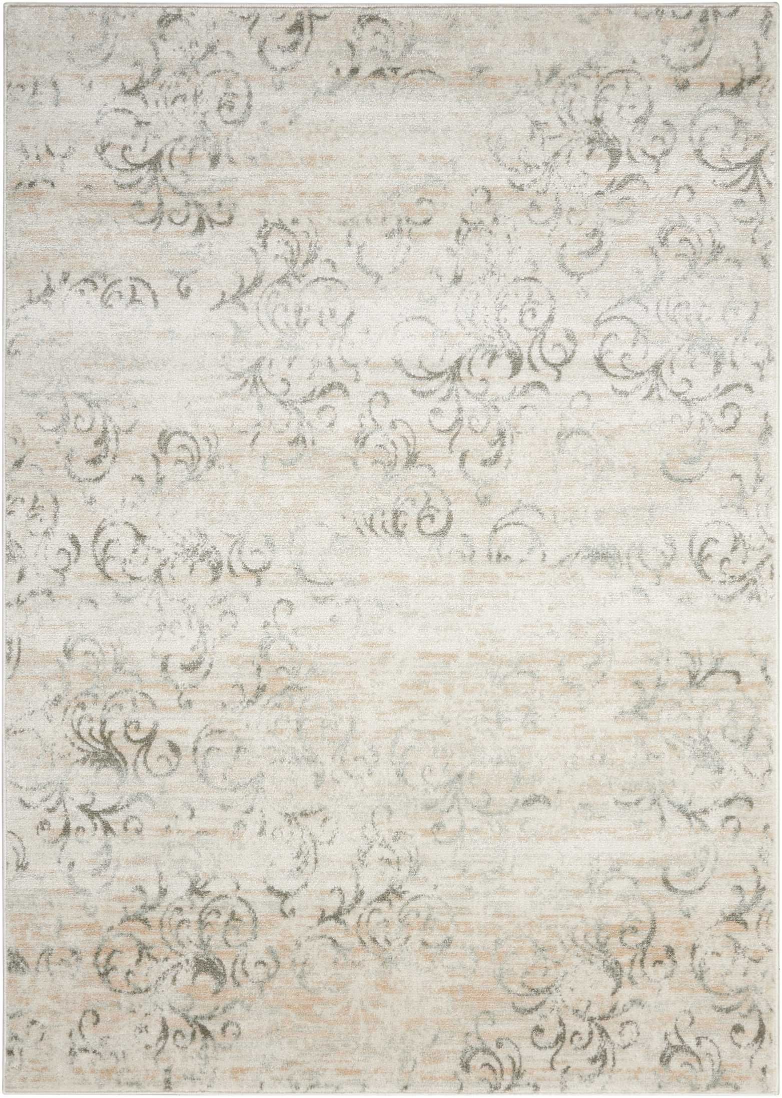 The appearance of Euphoria Bone 7'10" x 10' Area Rug designed by Nourison in the transitional interior design. This bone piece of furniture  was selected by 1StopBedrooms from Euphoria Collection to add a touch of cosiness and style into your home. Sku: 99446342652. Material: Polypropylene.