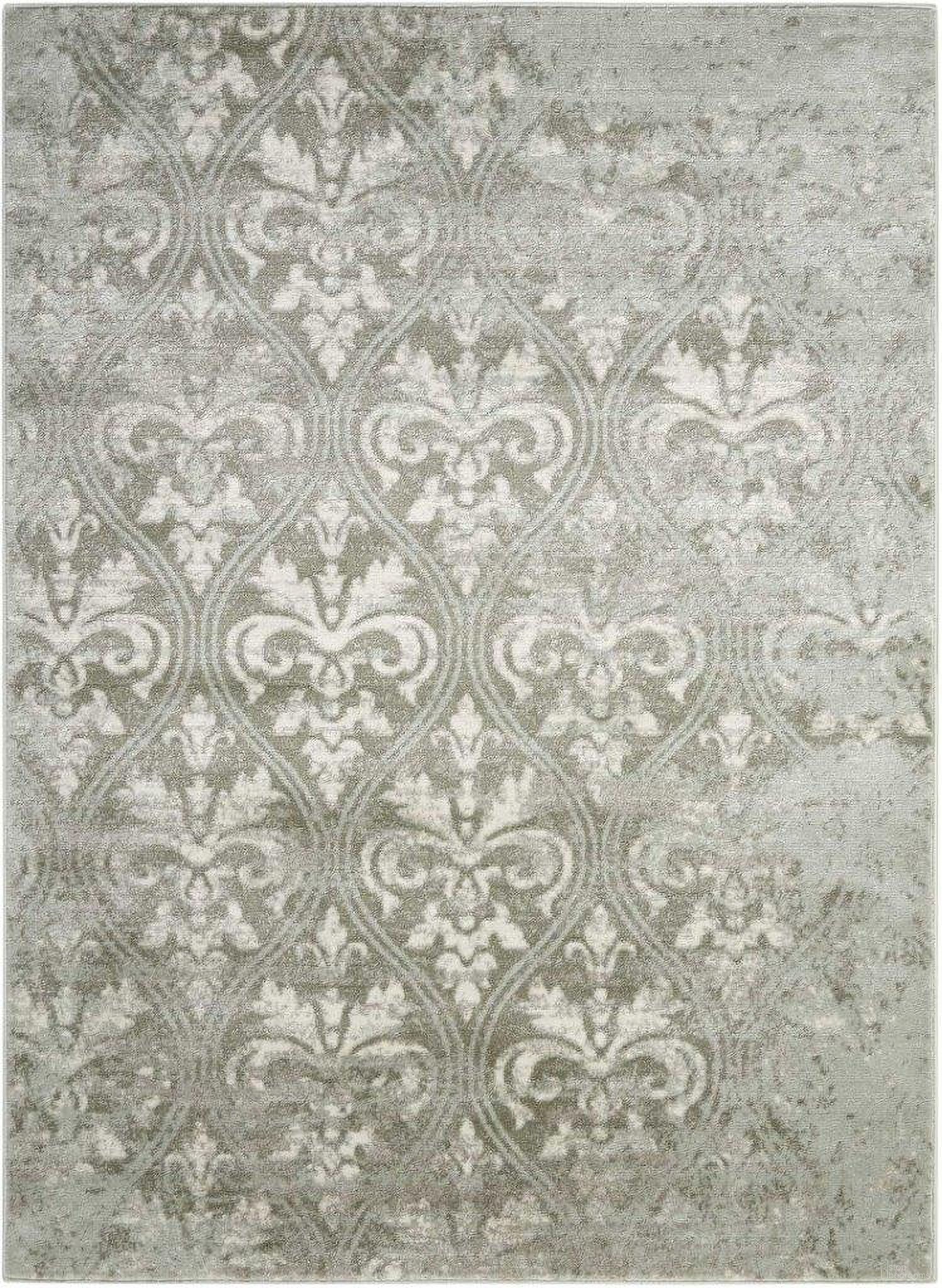The appearance of Euphoria Grey 6'7" x 9'6" Area Rug designed by Nourison in the transitional interior design. This grey piece of furniture was selected by 1StopBedrooms from Euphoria Collection to add a touch of cosiness and style into your home. Sku: 99446366412. Material: Polypropylene.