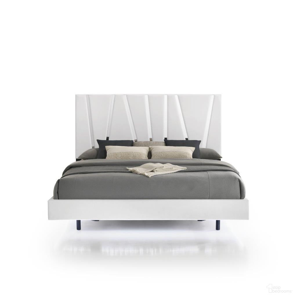 The appearance of Europa King Panel Bed In White designed by New Classic in the glam interior design. This white piece of furniture was selected by 1StopBedrooms from Europa Collection to add a touch of cosiness and style into your home. Sku: B1840-115;B1840-335. Bed Type: Panel Bed. Material: Wood. Bed Size: King.