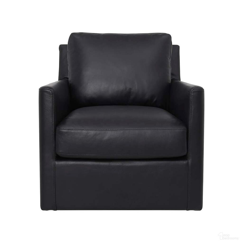 Europa Swivel Glider In Black