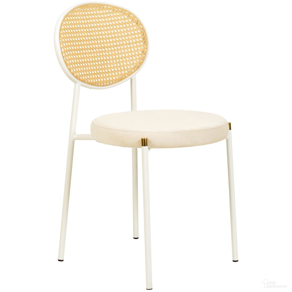 The appearance of Euston Modern Dining Chair with White Frame In Beige designed by LeisureMod in the modern / contemporary interior design. This beige piece of furniture was selected by 1StopBedrooms from Euston Collection to add a touch of cosiness and style into your home. Sku: ECW17BG. Material: Wicker. Chair Type: Side Chair.