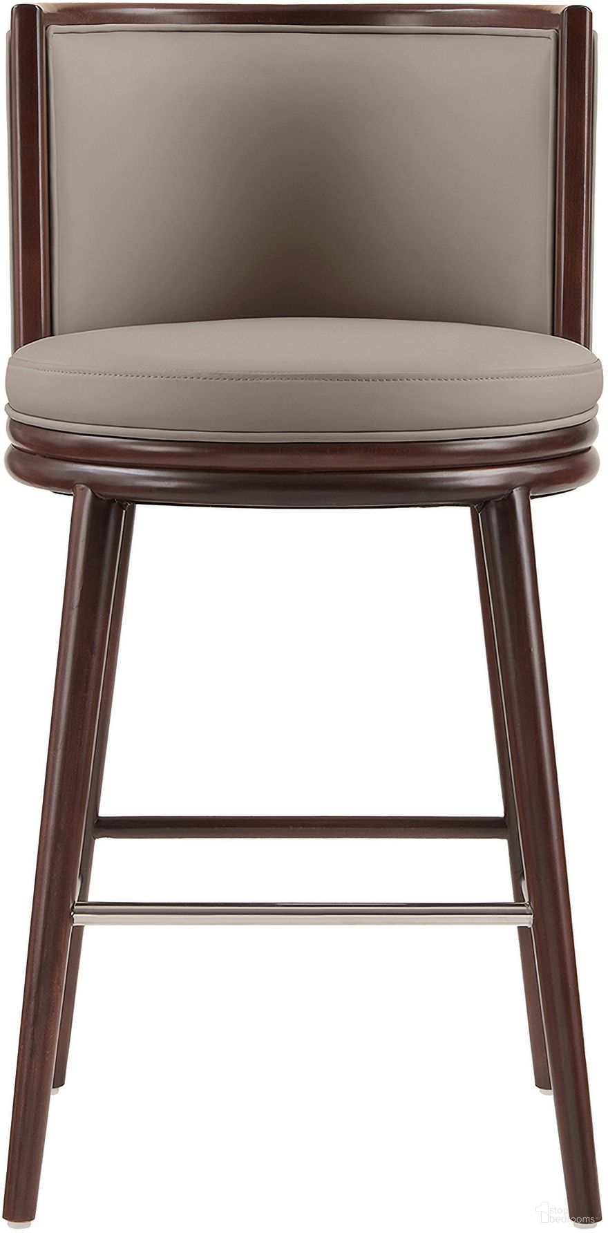 The appearance of Evalyn Barstool In Taupe designed by Manhattan Comfort in the modern / contemporary interior design. This taupe piece of furniture was selected by 1StopBedrooms from Evalyn Collection to add a touch of cosiness and style into your home. Sku: BS024-TP. Material: Beech.