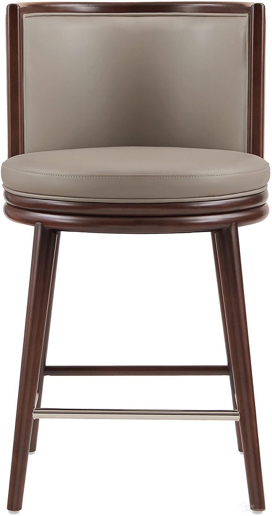 The appearance of Evalyn Counter Stool In Taupe designed by Manhattan Comfort in the modern / contemporary interior design. This taupe piece of furniture was selected by 1StopBedrooms from Evalyn Collection to add a touch of cosiness and style into your home. Sku: CS021-TP. Material: Beech.