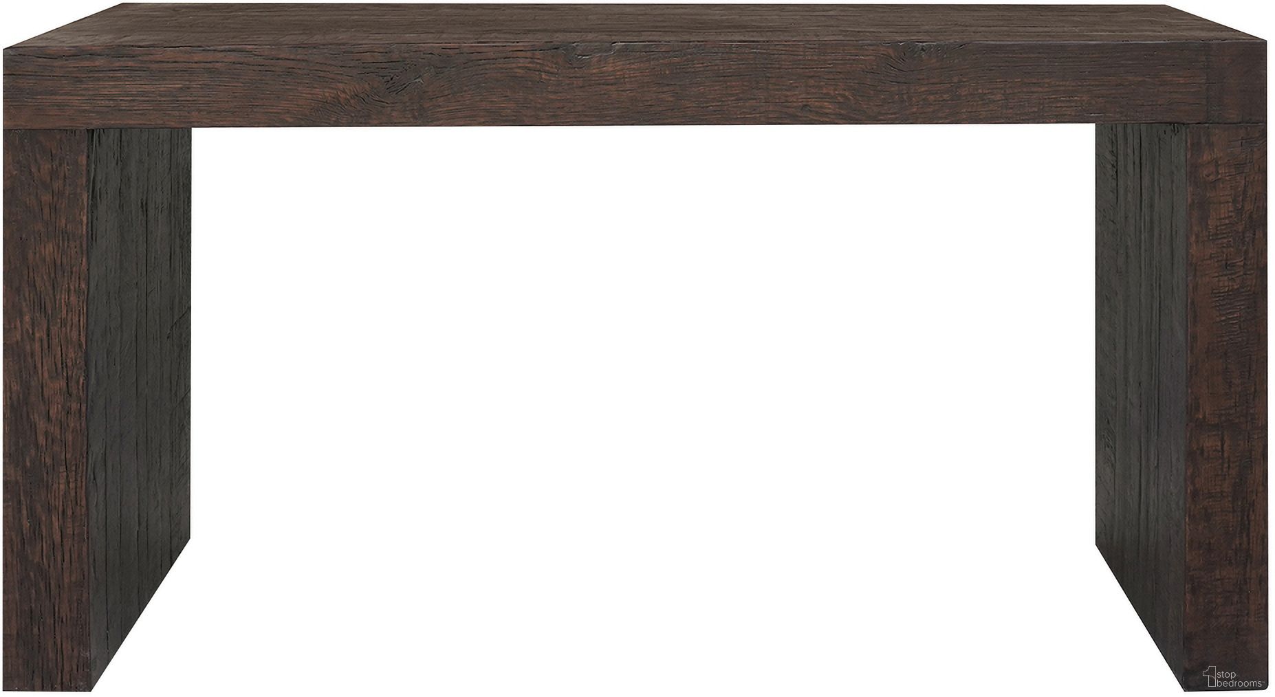 The appearance of Evander Console Table In Rustic Brown designed by Moes Home in the rustic / southwestern interior design. This brown piece of furniture was selected by 1StopBedrooms from Evander Collection to add a touch of cosiness and style into your home. Sku: VL-1069-03. Material: Wood.