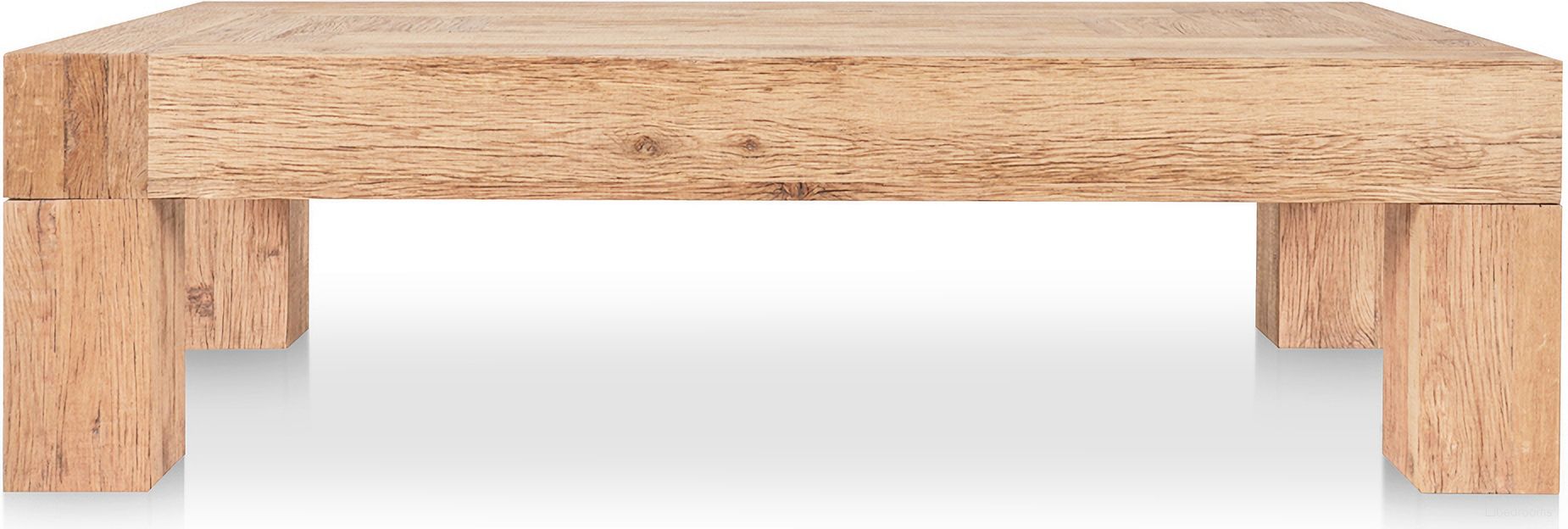 The appearance of Evander Rectangle Coffee Table In Aged Oak designed by Moes Home in the modern / contemporary interior design. This rustic oak piece of furniture was selected by 1StopBedrooms from Evander Collection to add a touch of cosiness and style into your home. Sku: VL-1091-24. Material: Reclaimed Oak.