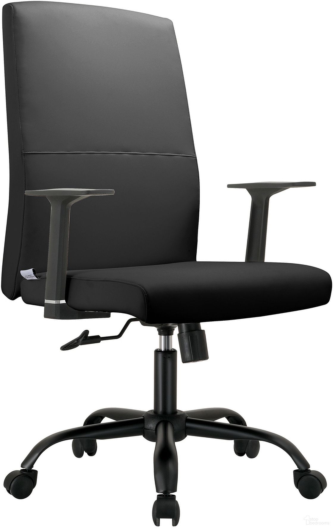 The appearance of Evander Series Office Guest Chair In Black Leather designed by LeisureMod in the modern / contemporary interior design. This black piece of furniture was selected by 1StopBedrooms from Evander Collection to add a touch of cosiness and style into your home. Sku: EO19BLL. Material: Leather.