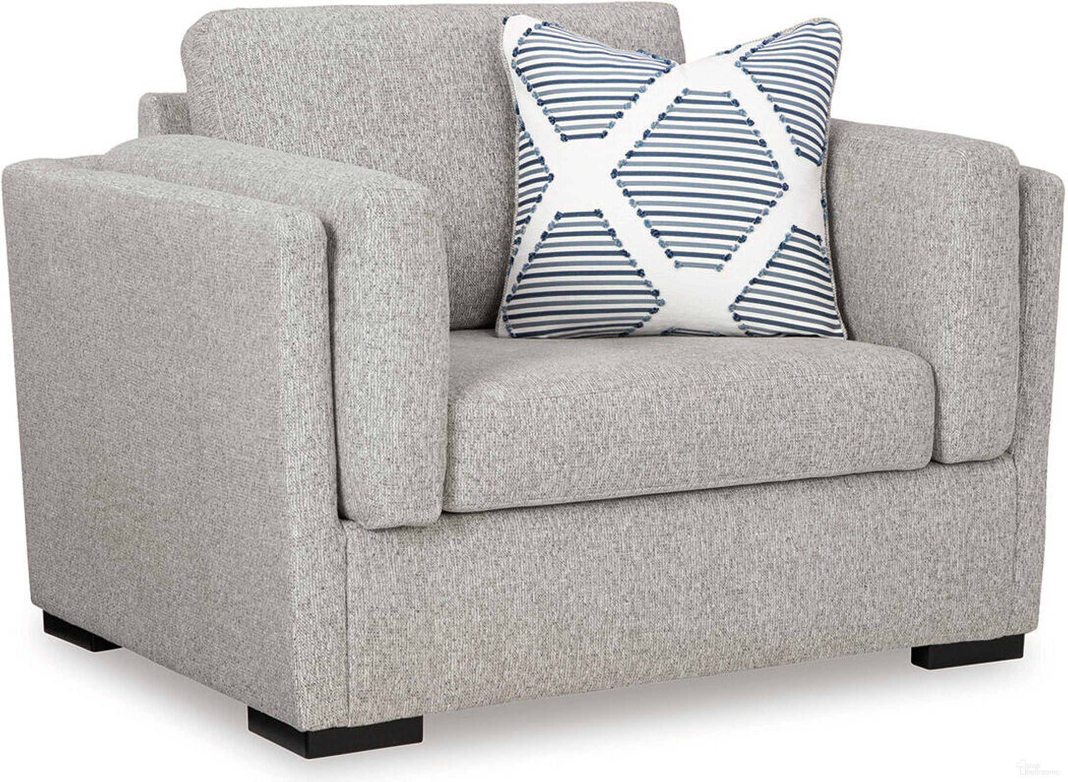 The appearance of Evansley Oversized Chair In Pewter designed by Signature Design by Ashley in the modern / contemporary interior design. This pewter piece of furniture  was selected by 1StopBedrooms from Evansley Collection to add a touch of cosiness and style into your home. Sku: 5450323. Material: Polyester.