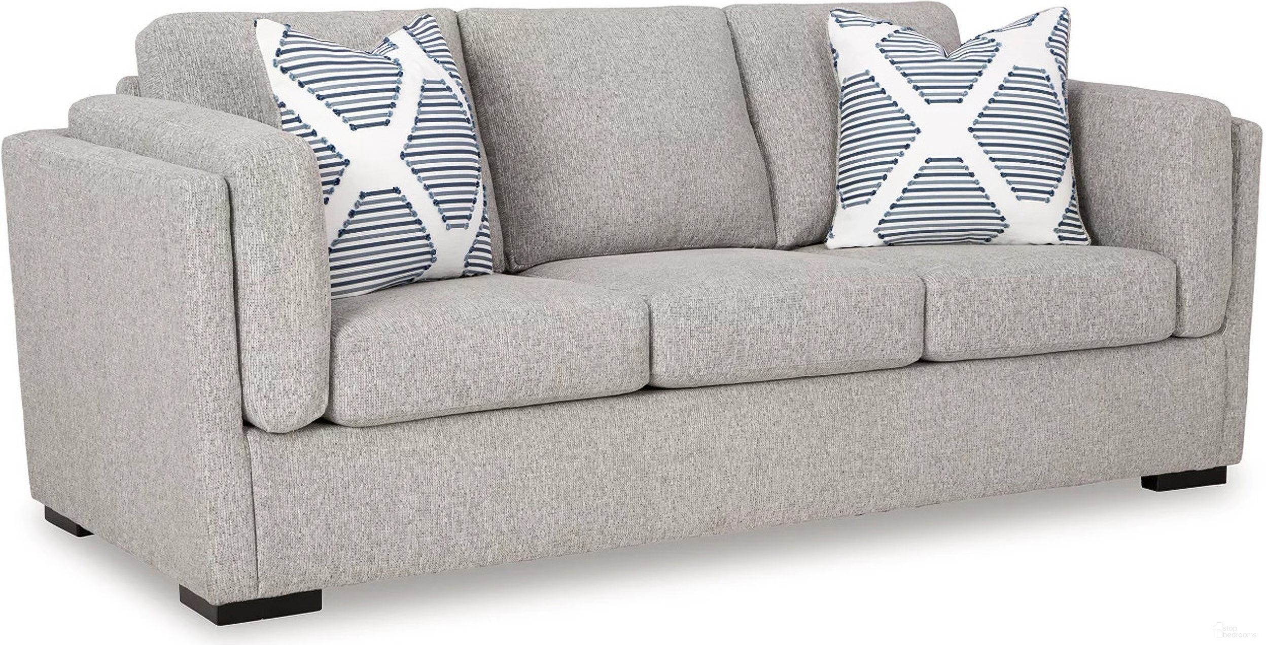 The appearance of Evansley Sofa In Pewter designed by Signature Design by Ashley in the modern / contemporary interior design. This pewter piece of furniture  was selected by 1StopBedrooms from Evansley Collection to add a touch of cosiness and style into your home. Sku: 5450338. Material: Fabric.