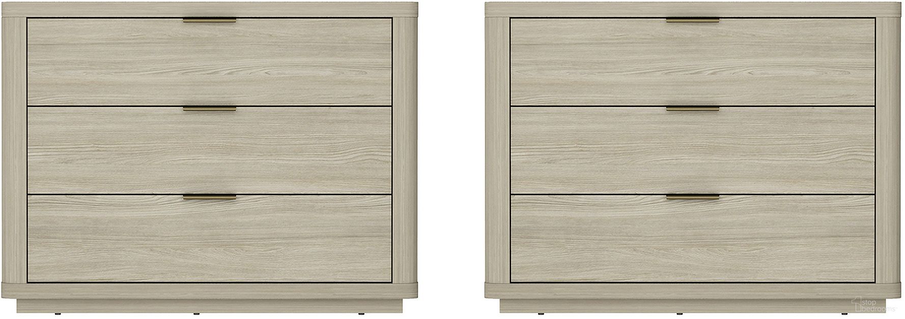 Evelyn 32 Inch Nightstand 4.0 Set of 2 In Natural