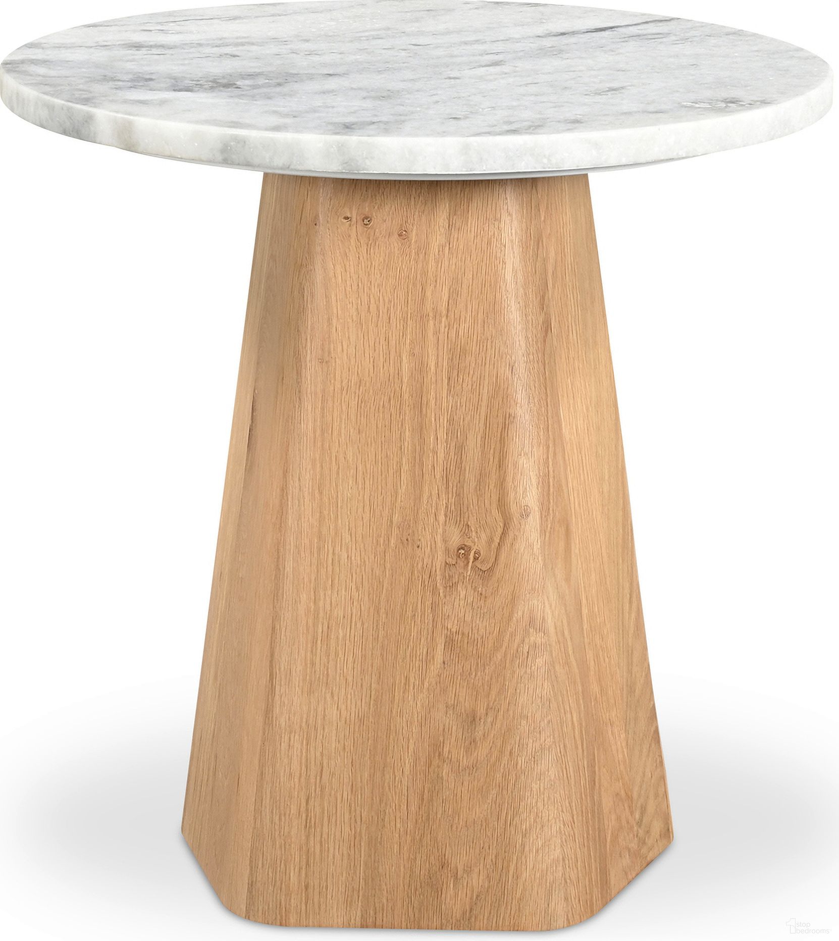 The appearance of Evelyn Accent Table In Ashen Grey Matrix Marble designed by Moes Home in the modern / contemporary interior design. This ashen grey piece of furniture  was selected by 1StopBedrooms from Evelyn Collection to add a touch of cosiness and style into your home. Sku: JD-1091-18-0. Material: Solid Oak.
