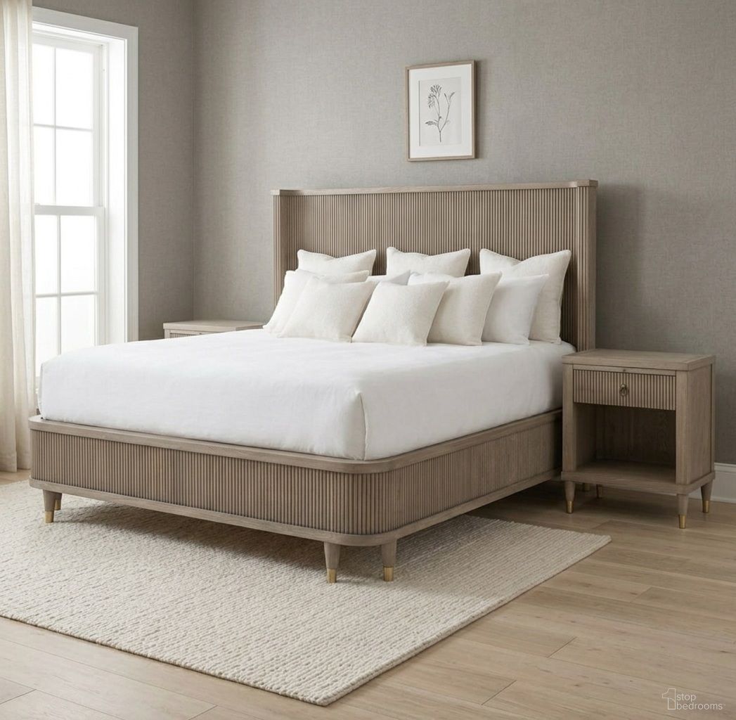 Everett Bedroom Set In Biscotti