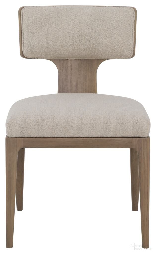 The appearance of Everett Side Chair In Bone and Biscotti designed by Fairfield Chair in the modern / contemporary interior design. This bone/biscotti piece of furniture  was selected by 1StopBedrooms from Everett Collection to add a touch of cosiness and style into your home. Sku: 8030-05-B. Material: Fabric. Chair Type: Side Chair.