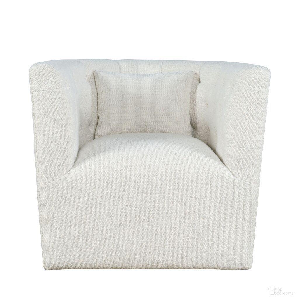 The appearance of Everly Boucle Swivel Accent Chair In Natural designed by Jofran in the modern / contemporary interior design. This natural piece of furniture was selected by 1StopBedrooms from Everly Collection to add a touch of cosiness and style into your home. Sku: EVERLY-SW-NATURAL. Material: Boucle.