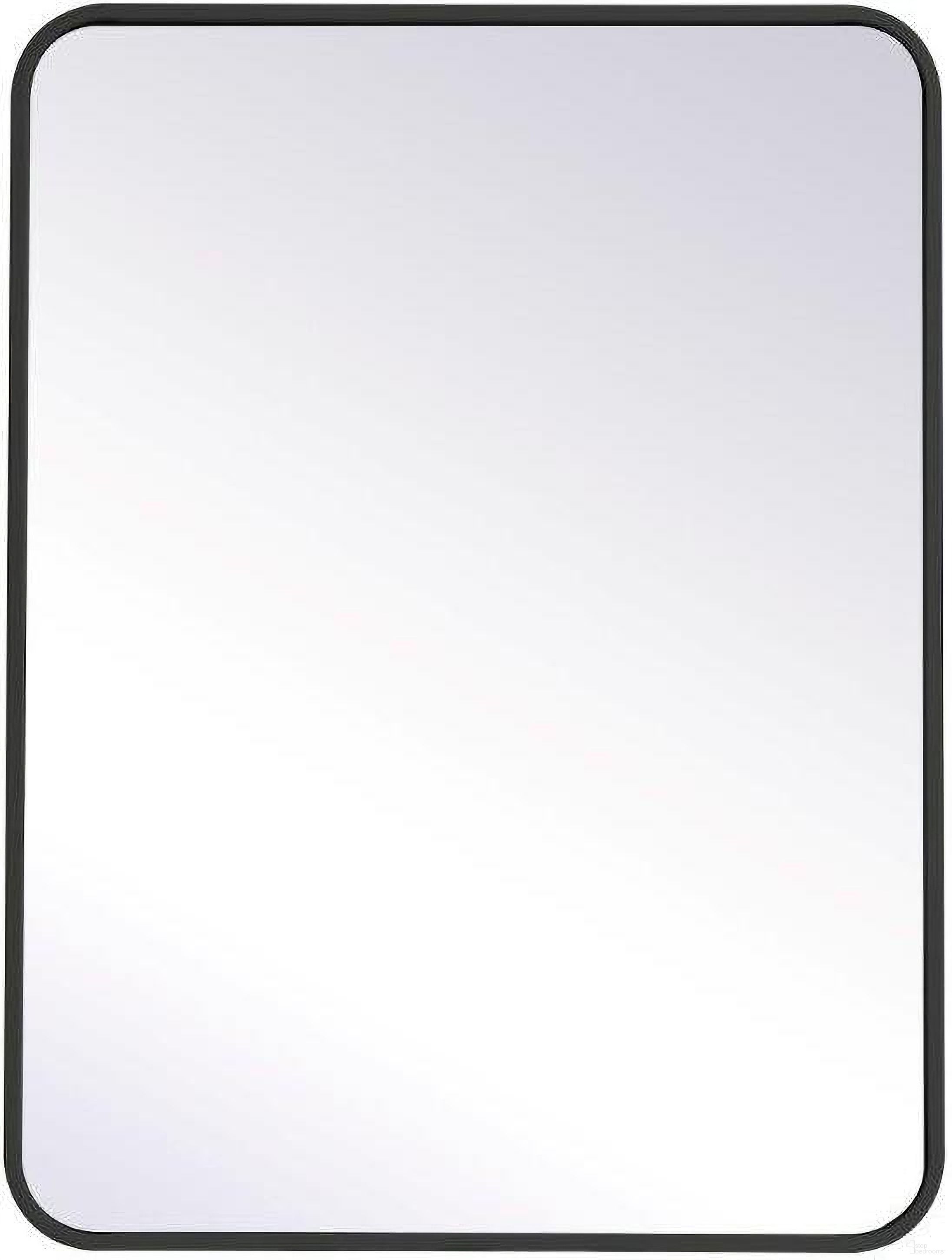 The appearance of Evermore Black Rectangular Mirror MR802432BK designed by Elegant Lighting in the transitional interior design. This black piece of furniture was selected by 1StopBedrooms from Evermore Collection to add a touch of cosiness and style into your home. Sku: MR802432BK. Material: Metal.