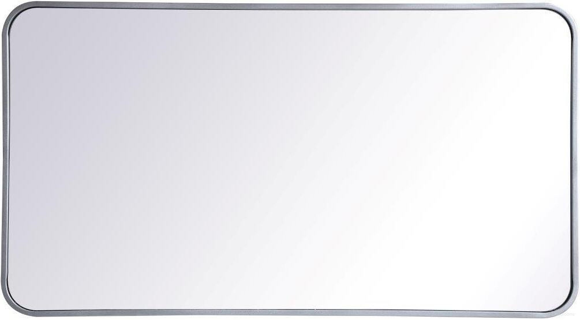 The appearance of Evermore Silver Rectangular Mirror MR802240S designed by Elegant Lighting in the transitional interior design. This silver piece of furniture was selected by 1StopBedrooms from Evermore Collection to add a touch of cosiness and style into your home. Sku: MR802240S. Material: Metal.