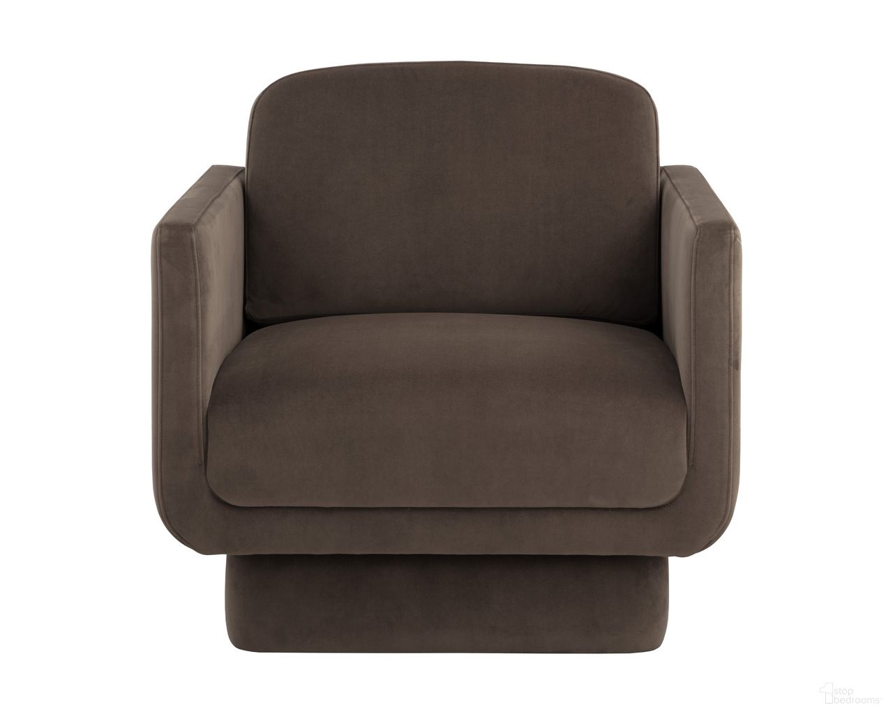 Everton Armchair In Meg Dark Brown