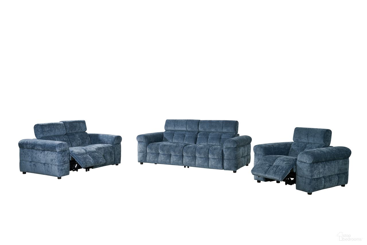 The appearance of Everyday Soffio Fabric Living Room Set In Navy Blue designed by Klaussner Home Furnishings in the modern / contemporary interior design. This navy blue piece of furniture was selected by 1StopBedrooms from Everyday Collection to add a touch of cosiness and style into your home. Sku: BC8065-L1.5RP1;BC8065-R1.5RP1;BC8065-L1RP1;BC8065-R1RP1;BC8065-1.5RP1. Material: Fabric.