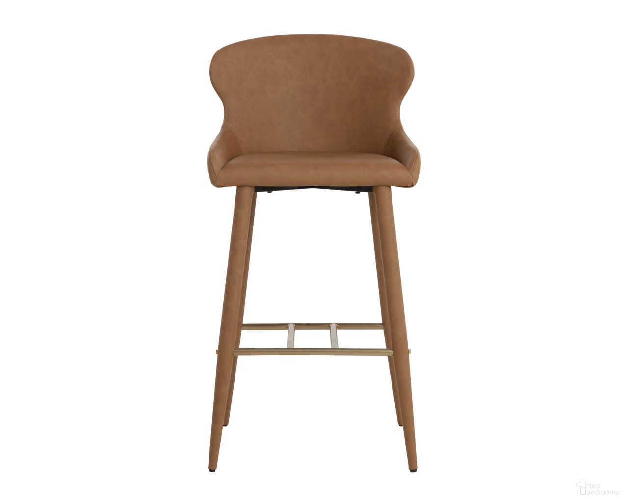 Evora Barstool In Milliken Cognac