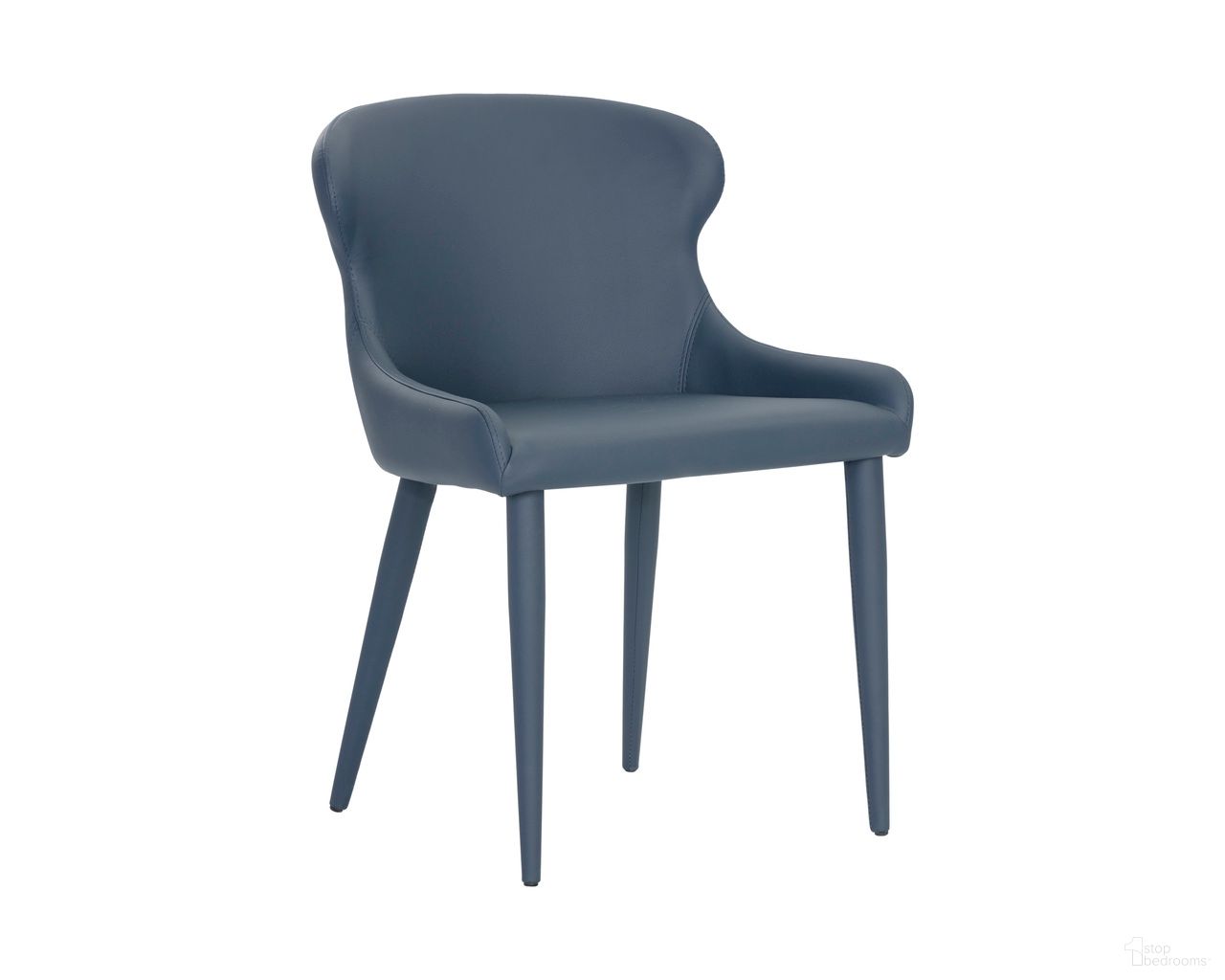 Evora Dining Chair Set of 2 In Dillon Thunder