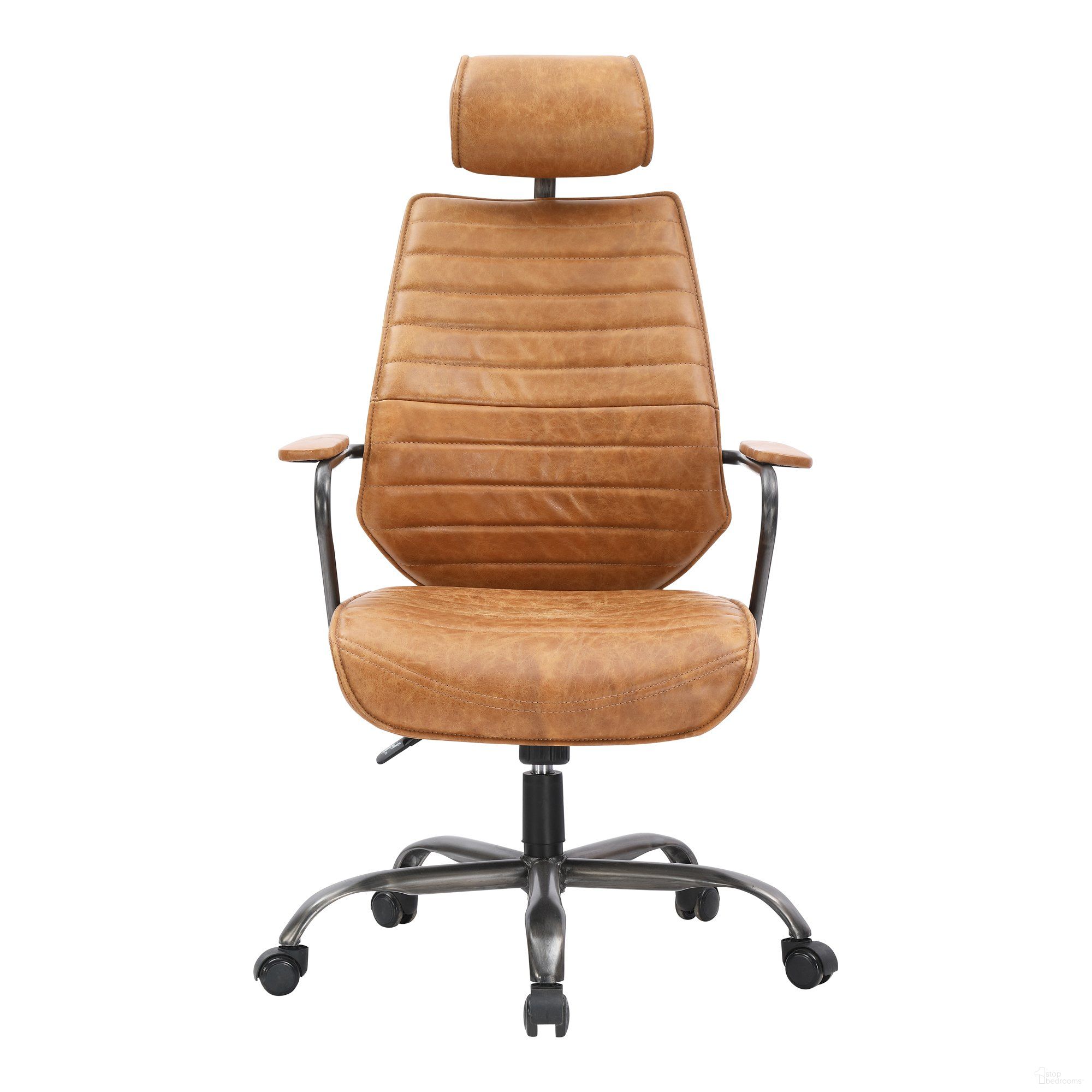 Executive Orange Swivel Office Chair