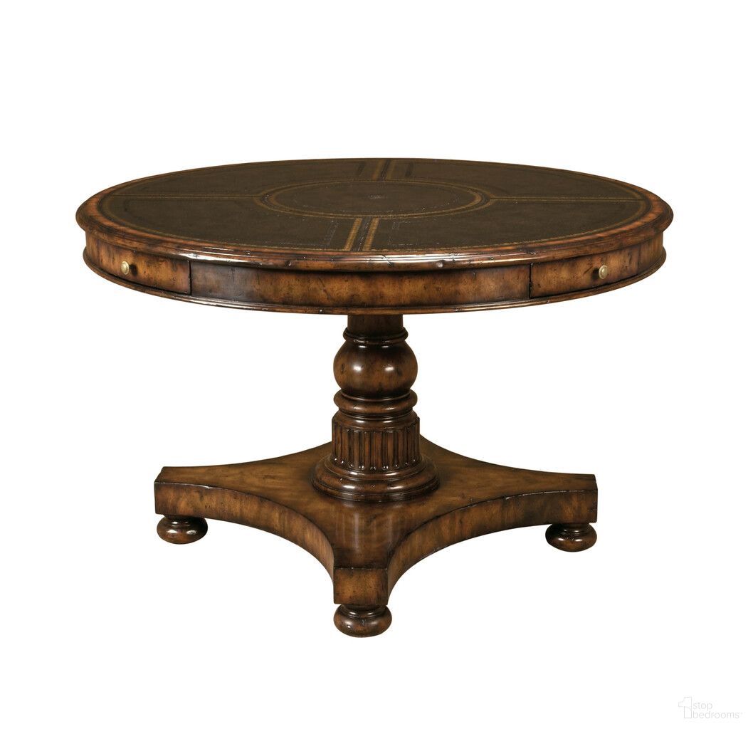 The appearance of Exeter Game Table In Black and Mahogany designed by Maitland-Smith in the modern / contemporary interior design. This black and mahogany piece of furniture was selected by 1StopBedrooms from Maitland Smith Collection to add a touch of cosiness and style into your home. Sku: 8101-31-B;8101-31-T. Material: Mahogany.