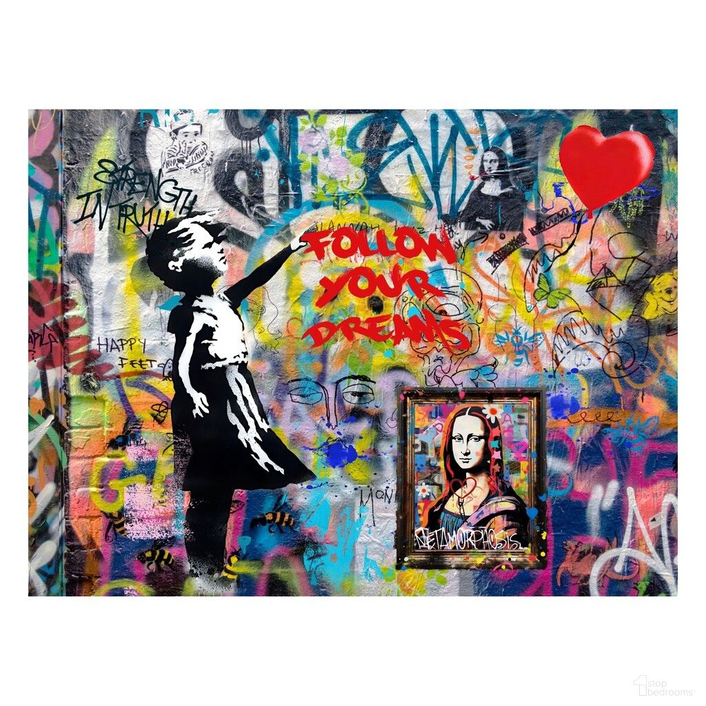 Expressive Chasing Your Dreams Art Canvas Wall Art In Multi