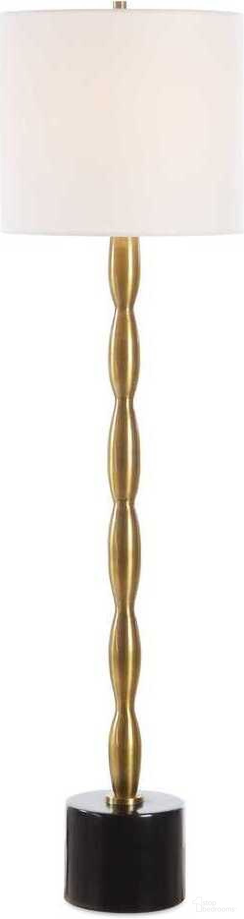Ezra Buffet Lamp In Brass