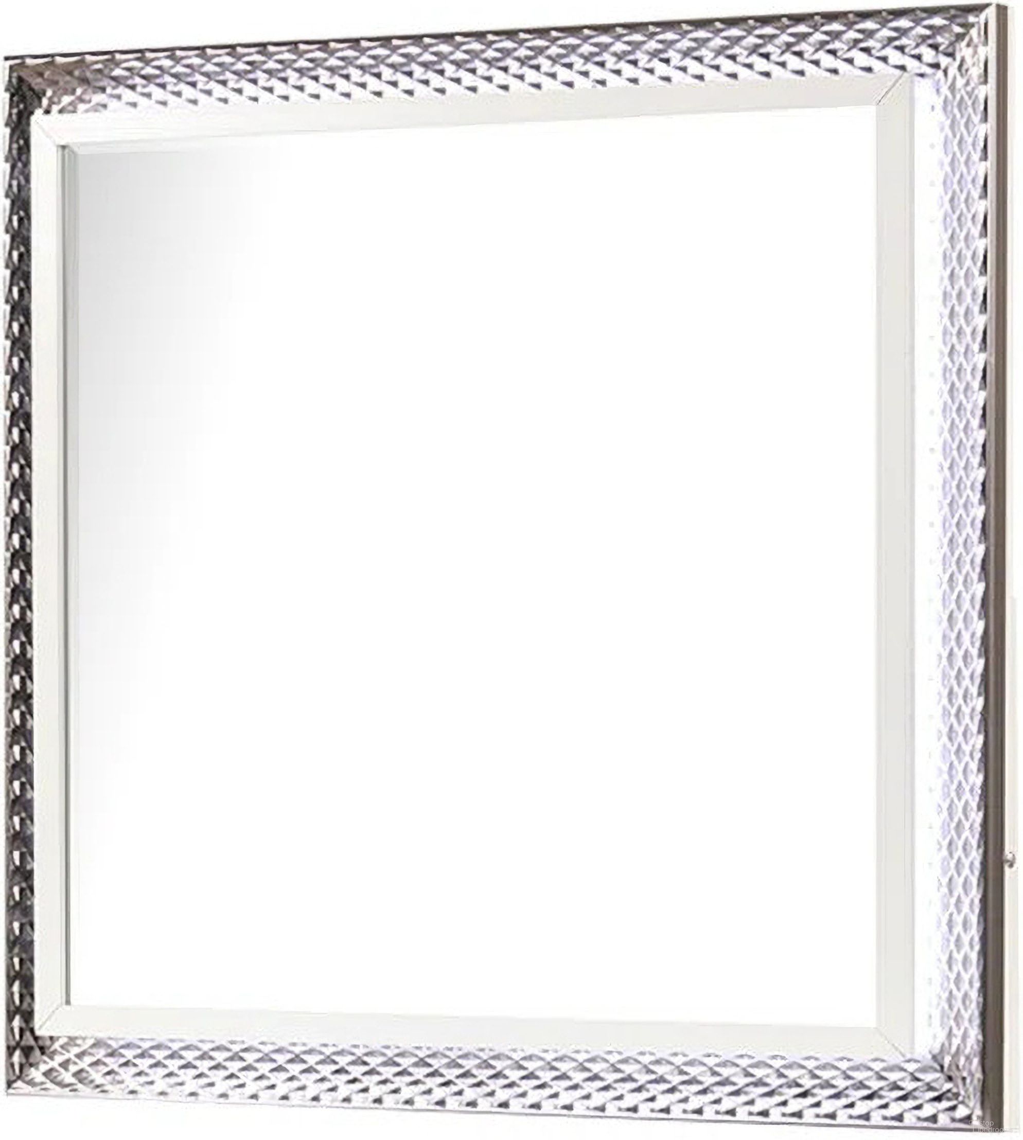Fabio Mirror In White