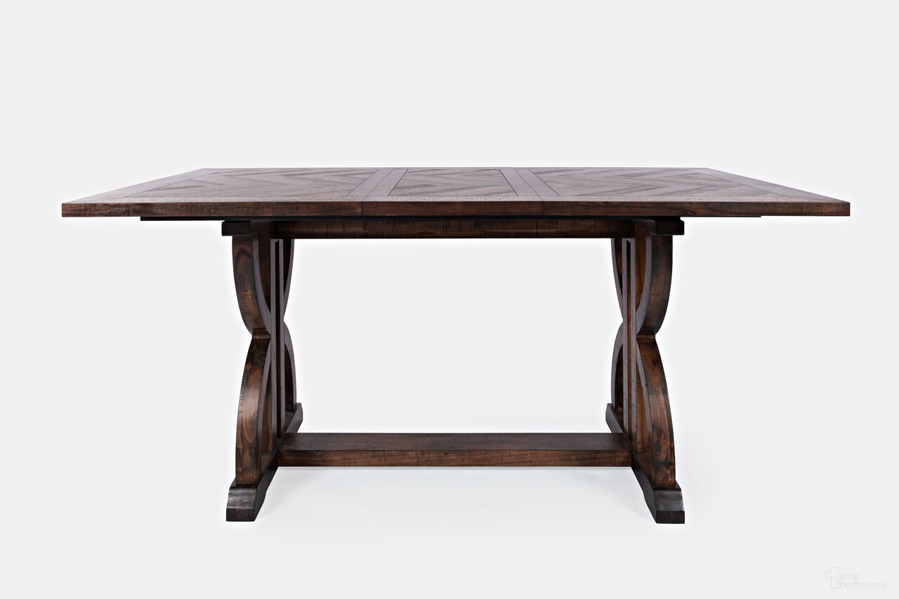 The appearance of Fairview Herringbone Counter Height 78 Inch Dining Table In Oak designed by Jofran in the modern / contemporary interior design. This oak piece of furniture was selected by 1StopBedrooms from Fairview Collection to add a touch of cosiness and style into your home. Sku: 1931-78BCH;1931-78T. Table Base Style: Trestle. Table Top Shape: Rectangular. Size: 42" x 78". Material: Acacia.