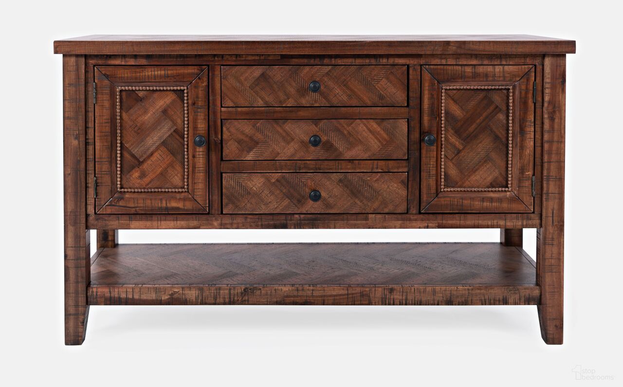 The appearance of Fairview Herringbone Buffet Server In Oak designed by Jofran in the transitional interior design. This oak piece of furniture was selected by 1StopBedrooms from Fairview Collection to add a touch of cosiness and style into your home. Sku: 1931-54. Material: Acacia.