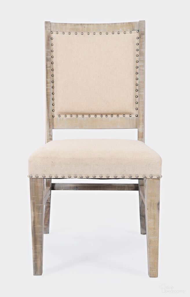The appearance of Fairview Upholstered Side Chair Set of 2 In Ash designed by Jofran in the transitional interior design. This ash piece of furniture  was selected by 1StopBedrooms from Fairview Collection to add a touch of cosiness and style into your home. Sku: 1933-385KD. Material: Acacia. Chair Type: Side Chair.
