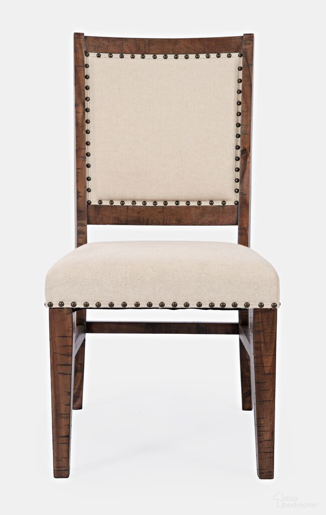 The appearance of Fairview Upholstered Side Chair Set of 2 In Oak designed by Jofran in the transitional interior design. This oak piece of furniture was selected by 1StopBedrooms from Fairview Collection to add a touch of cosiness and style into your home. Sku: 1931-385KD. Material: Acacia. Chair Type: Side Chair.
