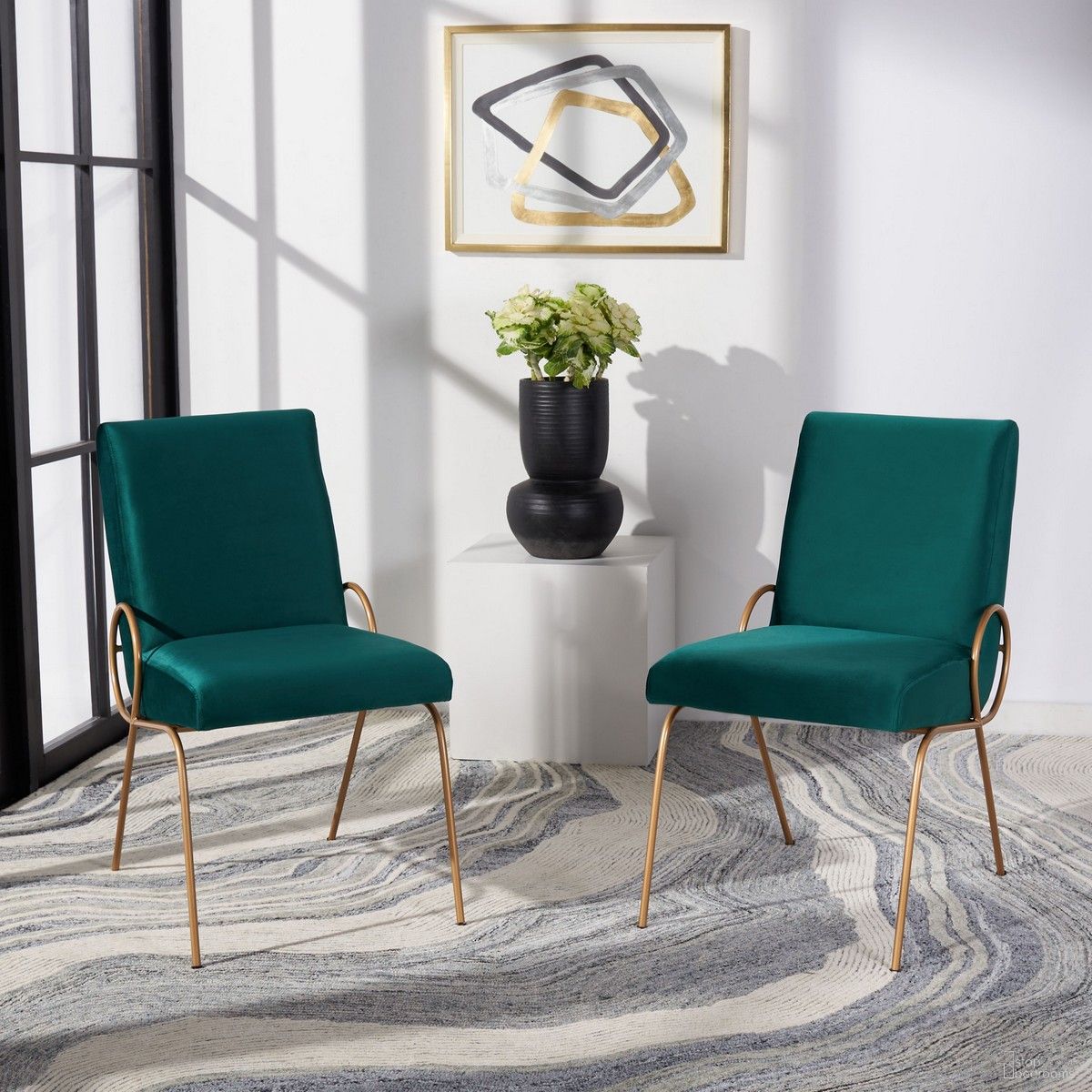 Safavieh Fanlia Side Chair - Thumbnail 3
