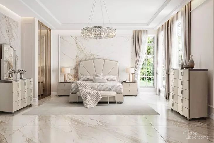 Fantosini Tufted Panel Bedroom Set