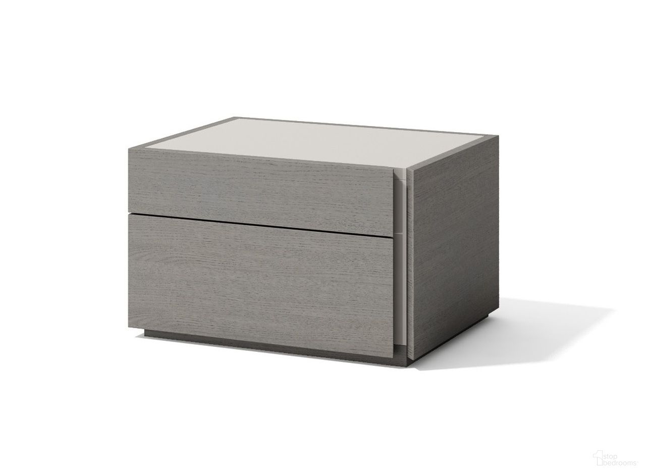 The appearance of Faro Grey Right Nightstand designed by J&M in the modern / contemporary interior design. This gray piece of furniture was selected by 1StopBedrooms from Faro Grey Collection to add a touch of cosiness and style into your home. Sku: 17868-NSR. Material: Wood Veneer.