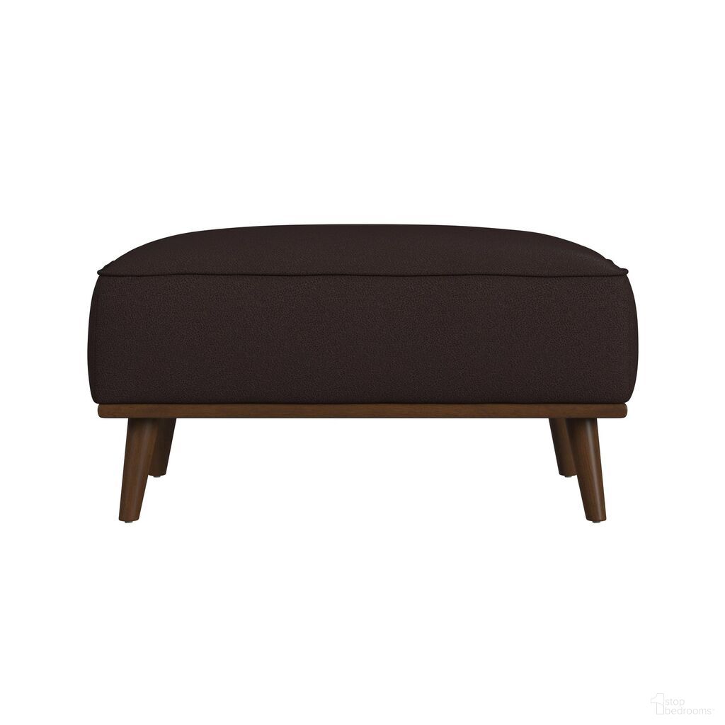 The appearance of Fate Ottoman with Wood Base In Cherry and Brown designed by Picket House in the transitional interior design. This cherry/brown piece of furniture  was selected by 1StopBedrooms from Fate Collection to add a touch of cosiness and style into your home. Sku: U-15000-8200-000. Material: PU.