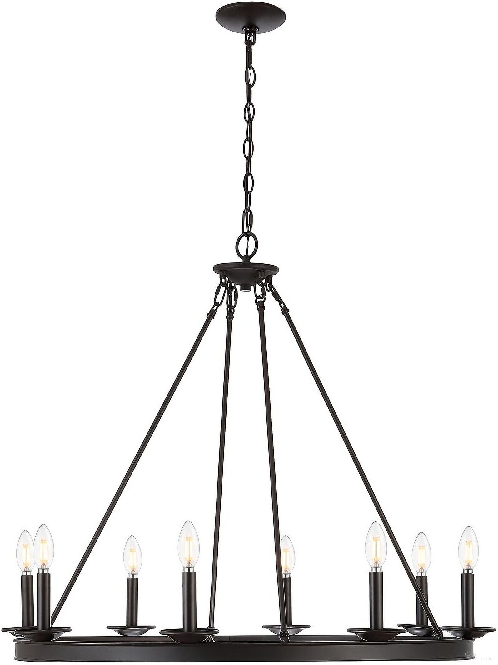 The appearance of Fauna 8Lt Chandelier CHA4016A designed by Safavieh in the modern / contemporary interior design. This oil rubbed bronze finsh piece of furniture  was selected by 1StopBedrooms from Fauna Collection to add a touch of cosiness and style into your home. Sku: CHA4016A. Material: Iron.