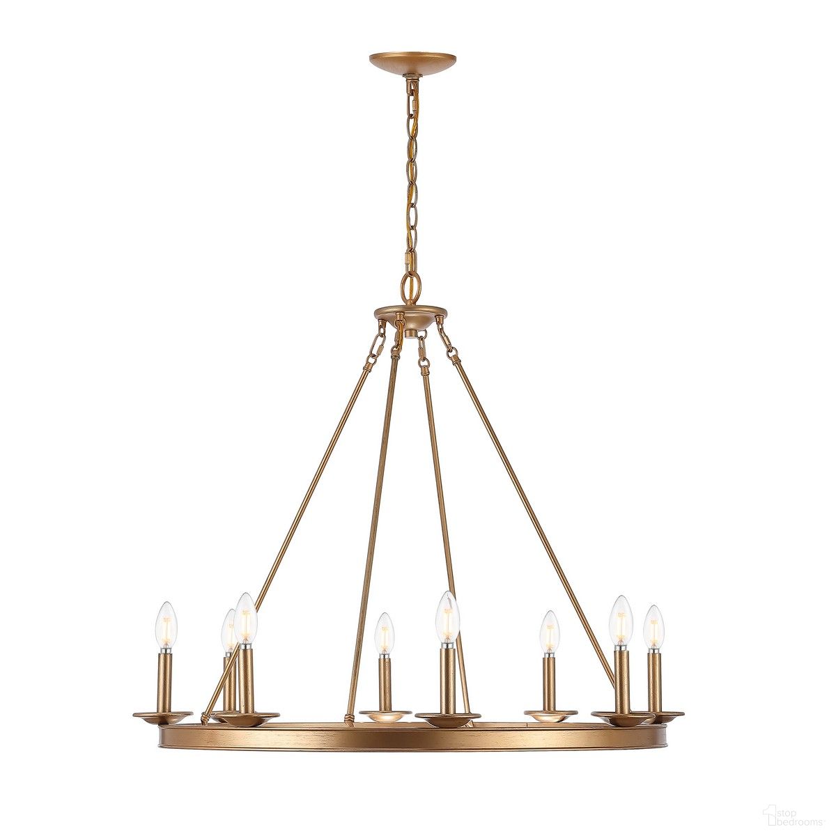 Fauna 8Lt Chandelier CHA4016B
