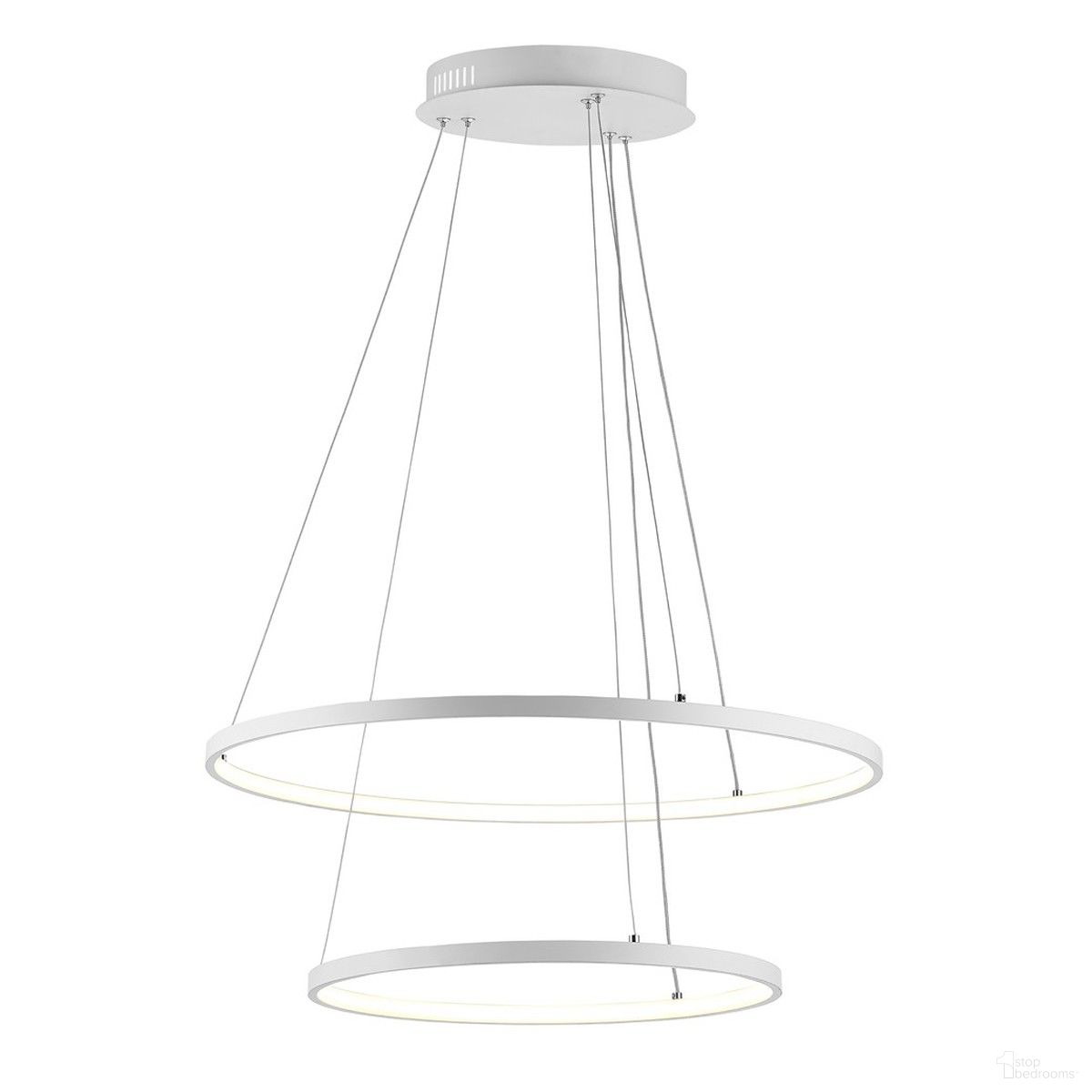 Faven Led Pendant in White