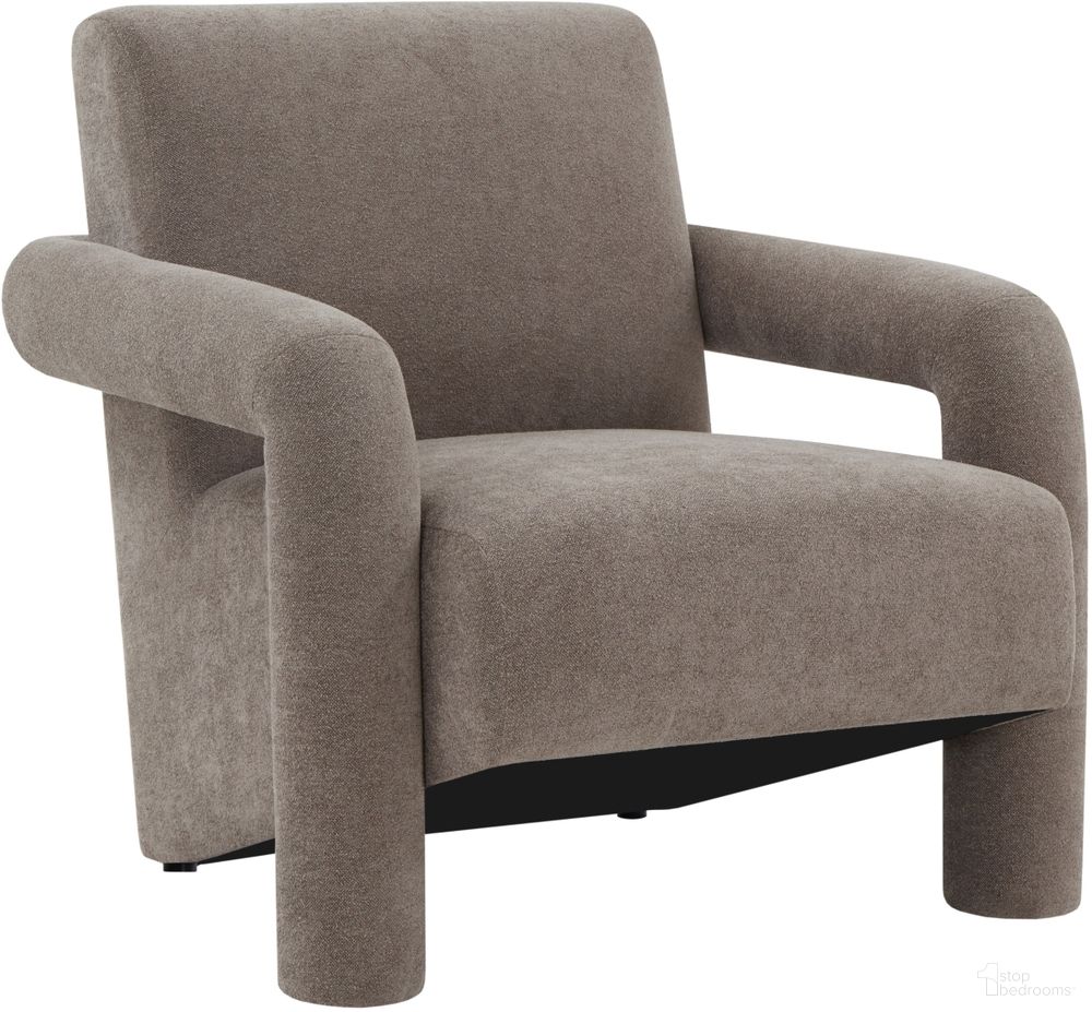 The appearance of Faylin Boucle Accent Chair In Brown designed by Safavieh Couture in the modern / contemporary interior design. This brown piece of furniture was selected by 1StopBedrooms from Faylin Collection to add a touch of cosiness and style into your home. Sku: SFV5134B. Material: Boucle.