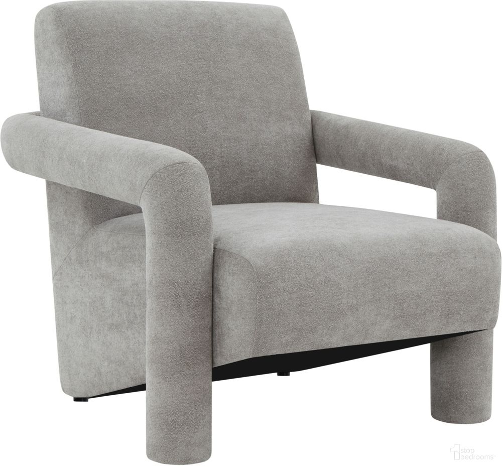 The appearance of Faylin Boucle Accent Chair In Grey designed by Safavieh Couture in the modern / contemporary interior design. This grey piece of furniture was selected by 1StopBedrooms from Faylin Collection to add a touch of cosiness and style into your home. Sku: SFV5134D. Material: Boucle.