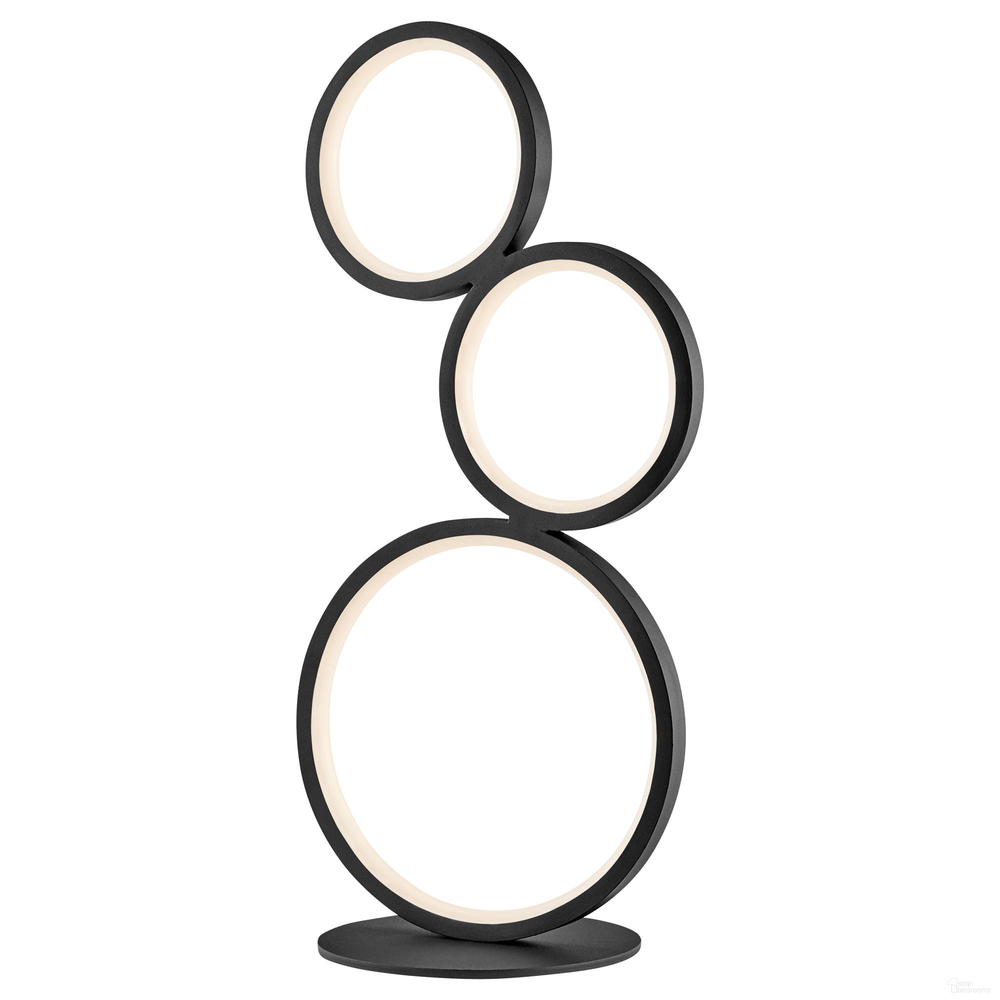 Fedora Table Lamp In Black