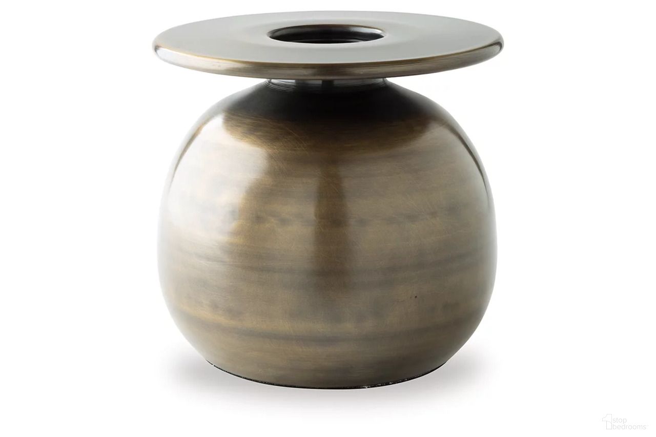 Fedorleigh Vase In Antique Brass