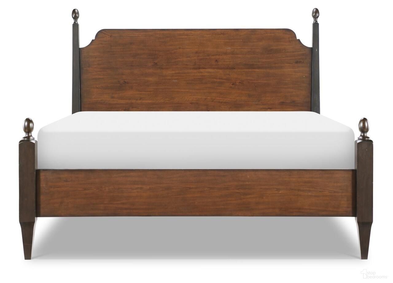 The appearance of Fenmore Complete King Poster Bed In Mocha and Distressed Cherry designed by Legacy Classic in the traditional interior design. This mocha and distressed cherry piece of furniture was selected by 1StopBedrooms from Fenmore Collection to add a touch of cosiness and style into your home. Sku: 4130-4306;4130-4316;4130-4911. Bed Type: Poster Bed. Bed Size: King. Material: Poplar Solid.